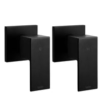 Thumbnail for Cefito Shower Twins Tap Wall Bath Taps Brass Hot Cold Basin Bathroom Black
