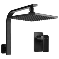 Thumbnail for Cefito 8'' Rain Shower Head Wall Arm Square High Pressure Mixer Tap Black