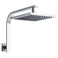 Thumbnail for Cefito 8'' Rain Shower Head Wall Arm Square High Pressure Chrome