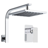 Thumbnail for Cefito 8'' Rain Shower Head Wall Arm Square High Pressure Mixer Tap Chrome