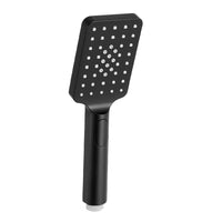 Thumbnail for Handheld Shower Head 3.1'' High Pressure 3 Spray Modes Square Black