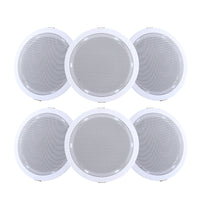 Thumbnail for Giantz 6 Inch Ceiling Speakers In Wall Speaker Home Audio Stereos Tweeter 6pcs