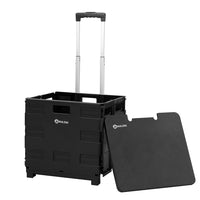 Thumbnail for Emajin Foldable Shopping Cart Trolley Grocery Basket Rolling Wheel Portable 35KG