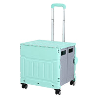 Thumbnail for Emajin Shopping Trolley Cart 75L Foldable Green