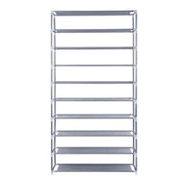 Thumbnail for Artiss 10-Tier Shoe Rack Stackable 50 Pairs Grey