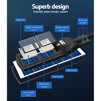 Thumbnail for Leier 160 LED Solar Street Light 120W Flood Motion Sensor Remote Outdoor Wall Lamp