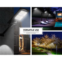 Thumbnail for Leier 160 LED Solar Street Light 120W Flood Motion Sensor Remote Outdoor Wall Lamp