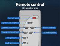 Thumbnail for Leier 80 LED Solar Street Light 60W Flood Motion Sensor Remote Outdoor Wall Lamp