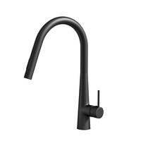 Thumbnail for Kitchen Mixer Tap Pull Out Round 2 Mode Sink Basin Faucet Swivel WELS Black