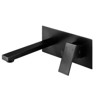 Thumbnail for Cefito Bathroom Basin Mixer Tap Separate Faucet Vanity Laundry Black