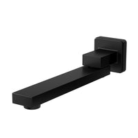 Thumbnail for Cefito Bathroom Mixer Spout Wall Bath Tap Square Swivel Bathtub Black