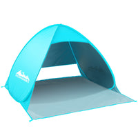 Thumbnail for Weisshorn Pop Up Beach Tent Camping Hiking 3 Person Sun Shade Fishing Shelter