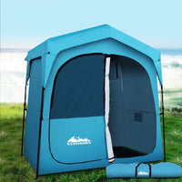 Thumbnail for Weisshorn Double Camping Shower Toilet Tent Outdoor Fast Set Up Change Room