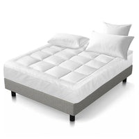 Thumbnail for Giselle Bedding Mattress Topper Pillowtop Protector Pad Double