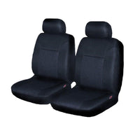 Thumbnail for Universal Aspire Front Seat Covers Size 30/35 | Black