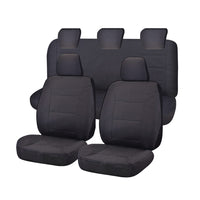 Thumbnail for Seat Covers for FORD RANGER PX SERIES 10/2011 - 2015 DUAL CAB FRONT FR CHARCOAL CHALLENGER