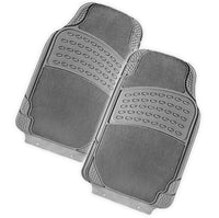 Thumbnail for Colossus 2 Piece Rubber/Carpet Car Mat Grey