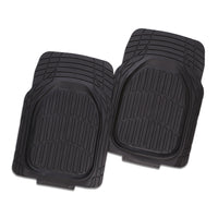 Thumbnail for CMT Car Mats TUFF 2 Piece Rubber Black