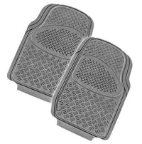 Thumbnail for VELOCITY 2-Piece Car Mat - GREY [Rubber]