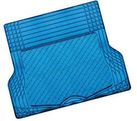 Thumbnail for ALUMINIUM LOOK 1-Piece Boot Mat - BLUE [Rubber/Aluminium Look]