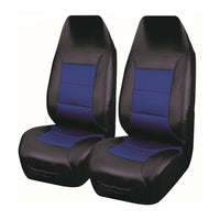 Thumbnail for Universal El Toro Series Ii Front Seat Covers Size 60/25 | Black/Blue