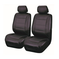 Thumbnail for Universal El Toro Series Ii Front Seat Covers Size 30/35 | Black/Black