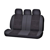 Thumbnail for Universal Fury Rear Seat Covers Size 06/08S | Black
