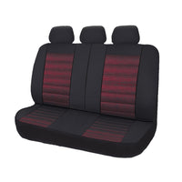 Thumbnail for Universal Opulence Rear Seat Covers Size 06/08S | Red