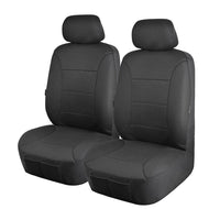 Thumbnail for Universal Platinum Front Seat Covers Size 30/35 | Charcoal