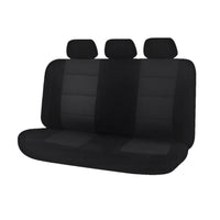 Thumbnail for Universal Premium Rear Seat Covers Size 06/08H | Black