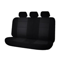 Thumbnail for Universal Premium Rear Seat Covers Size 06/08S | Black