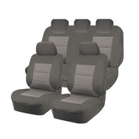Thumbnail for Seat Covers for MAZDA BT-50 B22P/Q-B32P/Q UP SERIES 10/2011 ? 08/2015 DUAL CAB FR GREY PREMIUM