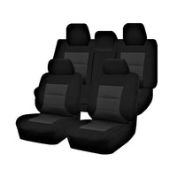 Thumbnail for Seat Covers for TOYOTA CAMRY ASV/GSV70R 01/2018 - ON 4 DOOR SEDAN FR BLACK PREMIUM