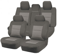 Thumbnail for Seat Covers for TOYOTA CAMRY ASV/GSV70R 01/2018 - ON 4 DOOR SEDAN FR GREY PREMIUM