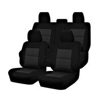 Thumbnail for Premium Jacquard Seat Covers - For Toyota Tacoma Dual Cab  (2015-2022)