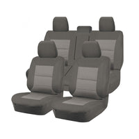 Thumbnail for Premium Jacquard Seat Covers - For Toyota Tacoma Dual Cab (2015-2022)