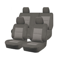Thumbnail for Premium Jacquard Seat Covers - For Nissan Frontier D40 Series Dual Cab (2006-2015)
