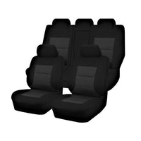 Thumbnail for Premium Jacquard Seat Covers - For Mitsubishi Outlander Zj-Zk-Zl Series (2012-2022)