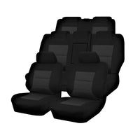 Thumbnail for Premium Jacquard Seat Covers - For Ford Territory Sx/Sy/Sz Series 4X4 Suv/Wagon 7-Seater (2004-2016)