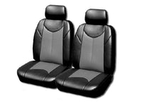 Thumbnail for Leather Look Car Seat Covers For Mazda Bt-50 Single Cab - 2011-2020 | Grey