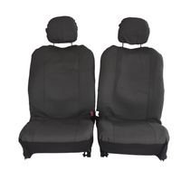 Thumbnail for Challenger Canvas Seat Covers - For Mitsubishi Triton Dual Cab (2009-2011)