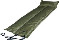 Thumbnail for Trailblazer Self-Inflatable Foldable Air Mattress With Pillow - OLIVE GREEN