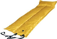 Thumbnail for Trailblazer Self-Inflatable Foldable Air Mattress With Pillow - YELLOW