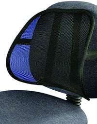 Thumbnail for Universal Mesh Back Support - BLACK