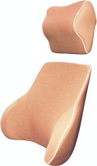 Thumbnail for Memory Foam Lumbar & Neck Cushion Peach