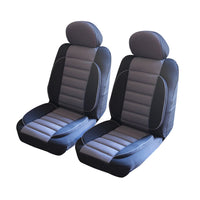 Thumbnail for Universal Comfort Plus Front Seat Covers Size 30/35 | Grey