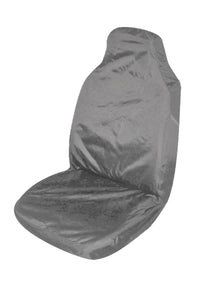 Thumbnail for Universal Supreme Throwover Seat Cover Canvas - Grey
