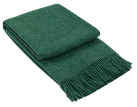 Thumbnail for Brighton Throw - 100% NZ Wool - Emerald