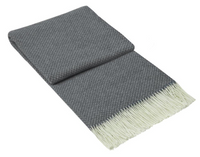 Thumbnail for Chiswick Throw - Merino Wool/Cashmere - Grey