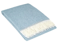 Thumbnail for Chiswick Throw - Merino Wool/Cashmere - Blue